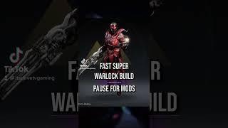 Fast Warlock Super Build | Destiny 2