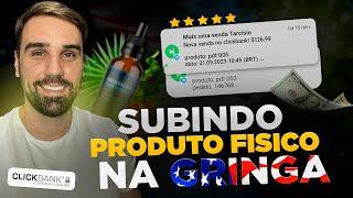 [LIVE 02] Subindo PRODUTO FÍSICO NA GRINGA para GANHAR em DÓLAR no GOOGLE ADS como AFILIADO