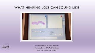 Hearing Loss Simulation