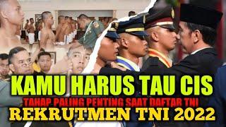 Tahap yang paling penting saat Daftar TNI 2022-2023 || Rekrutmen TNI