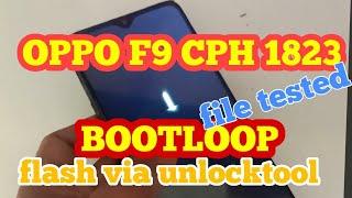 FLASH OPPO F9 CPH1823 BOOTLOOP