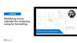 Modifying event/calendar list rendering using list formatting