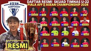 RESMI PANGGIL PEMAIN !! INILAH DAFTAR PEMAIN TIMAS INDONESIA PIALA AFF / ASEAC CHAMPIONSHIP 2024