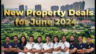 New Property Deals JUNE month 2024 | BDA Sites | Apartments | Villas | Weekly Listings