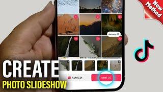 How To Create Photo Slideshow On TikTok (New Update)