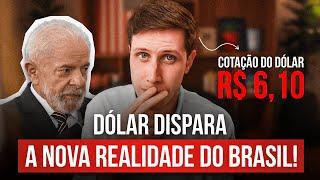 Por que o dólar está R$6,00 em 2025?