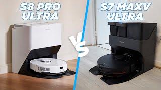 Roborock S8 Pro Ultra vs S7 MaxV Ultra - Any Big Difference?