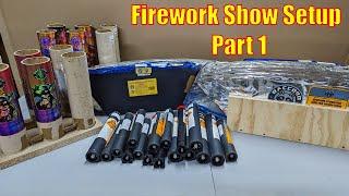 Firework Show Setup (Part 1 - 4th of July 2023)