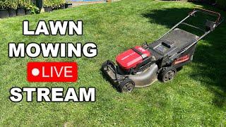 Lawn Mowing Live Stream #9