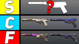 Ranking Every Valorant Ghost Skins! (2024)