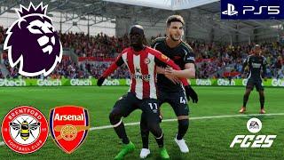 FC 25 - BRENTFORD VS ARSENAL - SIMULATION MODE - PREMIER LEAGUE 24/25 - GTECH COMMUNITY STADIUM