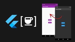 How to programically change theme in [FLUTTER] || tutorial