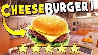 Cheeseburger So Good I Had to Redecorate the Kitchen : Cooking Simulator Gameplay