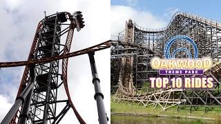 Top 10 Rides at Oakwood Theme Park