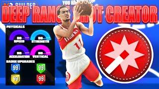 BEST DEEP RANGE SHOT CREATOR BUILD ON NBA 2K21! RARE BUILD SERIES VOL.  8