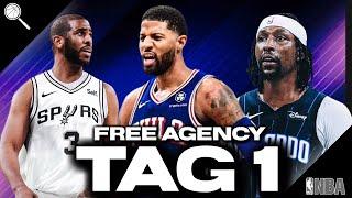 Die NBA Free Agency ist da! Alle Deals von Tag 1 in der Analyse