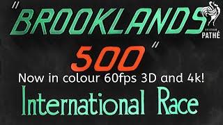 Ai Video enhancement - convert and color low resolution video to 4k ultra hd . Brooklands in colour.