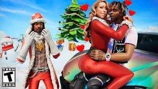 Santa Snoop Dogg CATCHES HIS GIRLFRIEND Mariah CHEATING with JUICE WRLD.. Fortnite