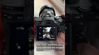 How to send images and videos from your Camera to your Smartphone - Sony A7 iii