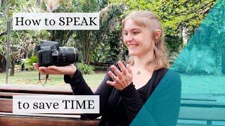 4 Tipps how to Speak to the Camera to save Time in Post Production