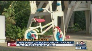 Girl, 6, molested after kids lured from playground