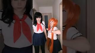 Chipi Chipi dance | Ayano Aishi & Osana Najimi@nikkihatsunecosplay#cosplay|Yandere Simulator