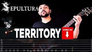 【SEPULTURA】[ Territory ] cover by Masuka | LESSON | GUITAR TAB