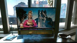 Cyberpunk 2077 TV - 54 News Channel