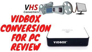 Vidbox Video Conversion For PC Review