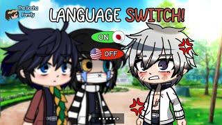 𝙆𝙉𝙔 // LANGUAGE SWITCH // Gacha Club x Demon Slayer // English AU