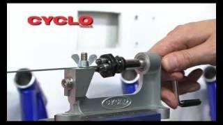 CYCLO Tools Spoke Thread Rolling Machine