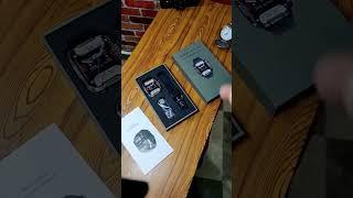 Unboxing Melanda military smart watch ⏱️ فتح علبة ساعة ذكية #reels