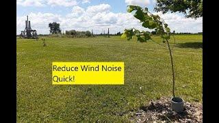 Reduce Wind Noise In Phone Video |  Quick Easy Fix!