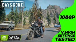 Days Gone - GTX 1660 SUPER + i7 4770 | Very High Settings Tested