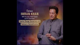 Imran Khan Media Talk about Regime Change Conspiracy and Pakistan Destabilization. #imrankhan #pti