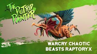 How to paint a Warcry Chaotic Beasts Raptoryx