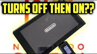 Nintendo Switch turns on then off after Nintendo logo?
