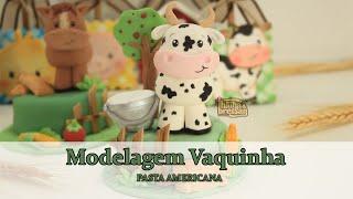 Modelagem Vaquinha pasta americana - fazendinha