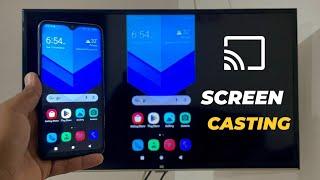 Screen cast your phone to Android TV | Screen Casting |  Smart TV