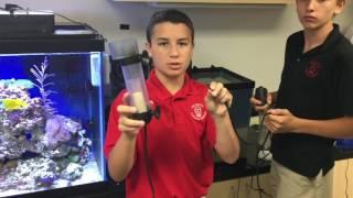 Cheap and easy reef tank setup with no sump explained by 8th graders