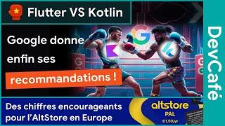 Flutter vs Kotlin Multiplatform : les recommandations de Google  JPEG XL != Chrome ️ DevCafé 21/05