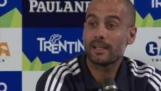 Pep erklärt: "Thiago oder nix!" | FC Bayern im Trentino | Thiago Alcantara