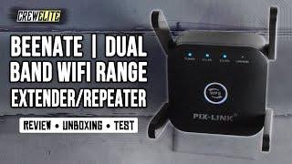 Beenate: Pix-Link WiFi Range Extender - 1200Mbps Signal Repeater | With 2.4G/5Ghz Bands [REVIEW]