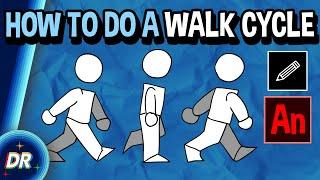 How to Animate a Basic Walk Cycle 
