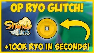 This *OP* Ryo Glitch In Shindo Life Got Me SO MUCH RYO In SECONDS!