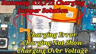 Samsung A12 Charging Jumper Solution || Samsung F12 Charging Problem Solution