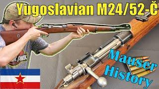 Yugoslavian M24/52-C Mauser | YUGO Milsurp Rifle HISTORY | WWII - Cold War Vz.24 Review 7,92x57 8mm