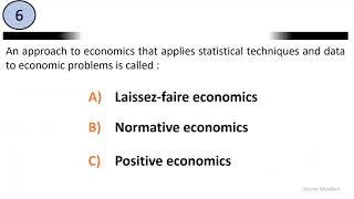 Economics quiz Questions and Answers: What is economics?