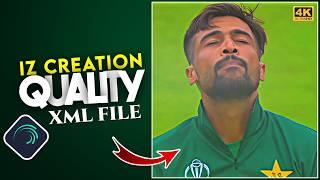 New SuperSmooth Quality Cricket Vedio Editing in Alight Motion || HDR CC Preset