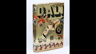 The Salvador Dali Cookbook: Les Diners de Gala. First edition with drawing and "paper sculpture"!